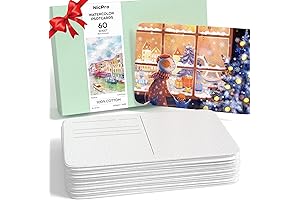 Professional-Grade Blank Watercolor Postcards for Creative Expression