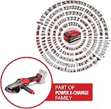 Einhell Professional Cordless Flat-Head Angle Grinder 18V Power X-Change, 125mm, Brushless, Soft Start, Speed Control, Quick Release, 33mm Cutting Depth, Without Battery TP-AG 18/125 F Li - 2