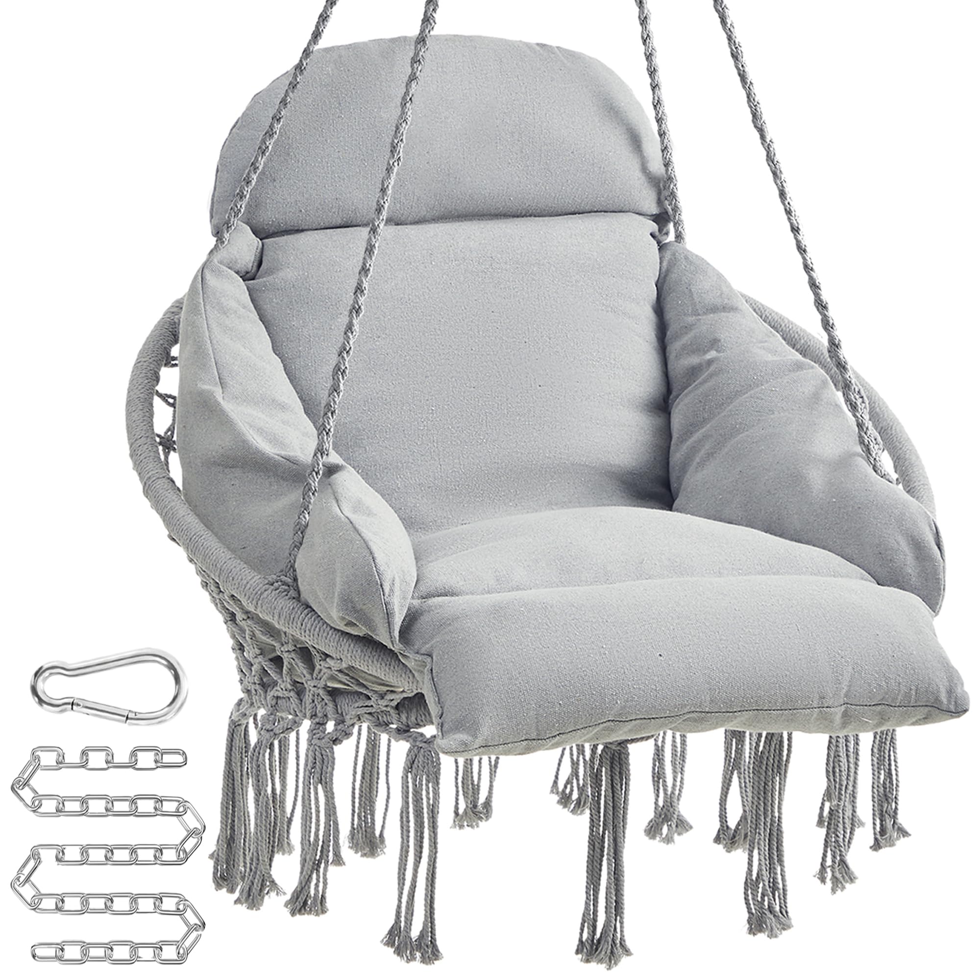 SONGMICS Boho Swing Chair