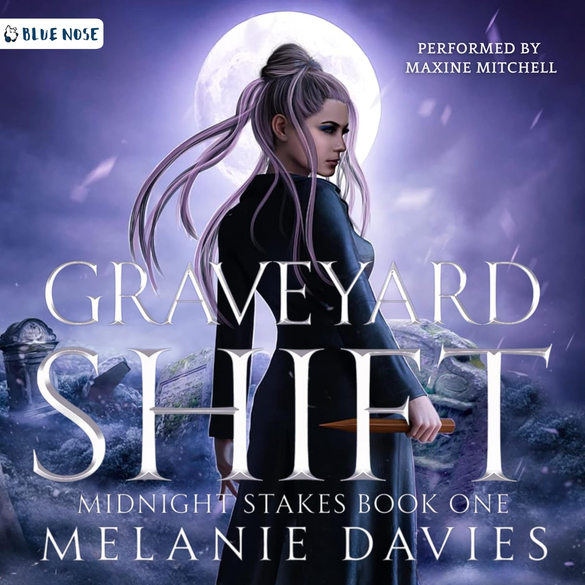 Cover art for Graveyard Shift: Paranormal Women's Fiction Novel (Midnight Stakes, Book One)