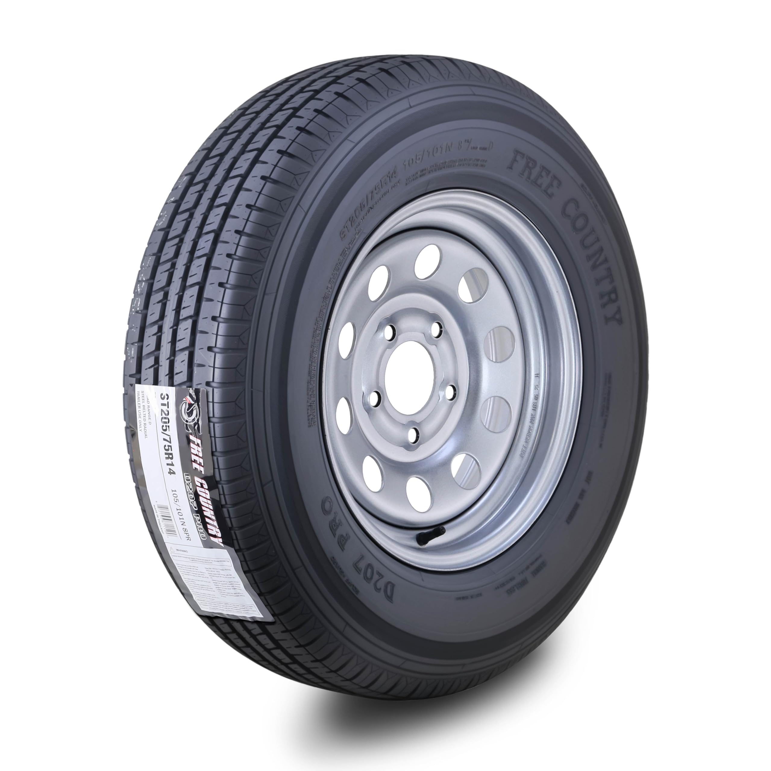 Amazon.com: Free Country Trailer Tire Wheel Assembly ST205