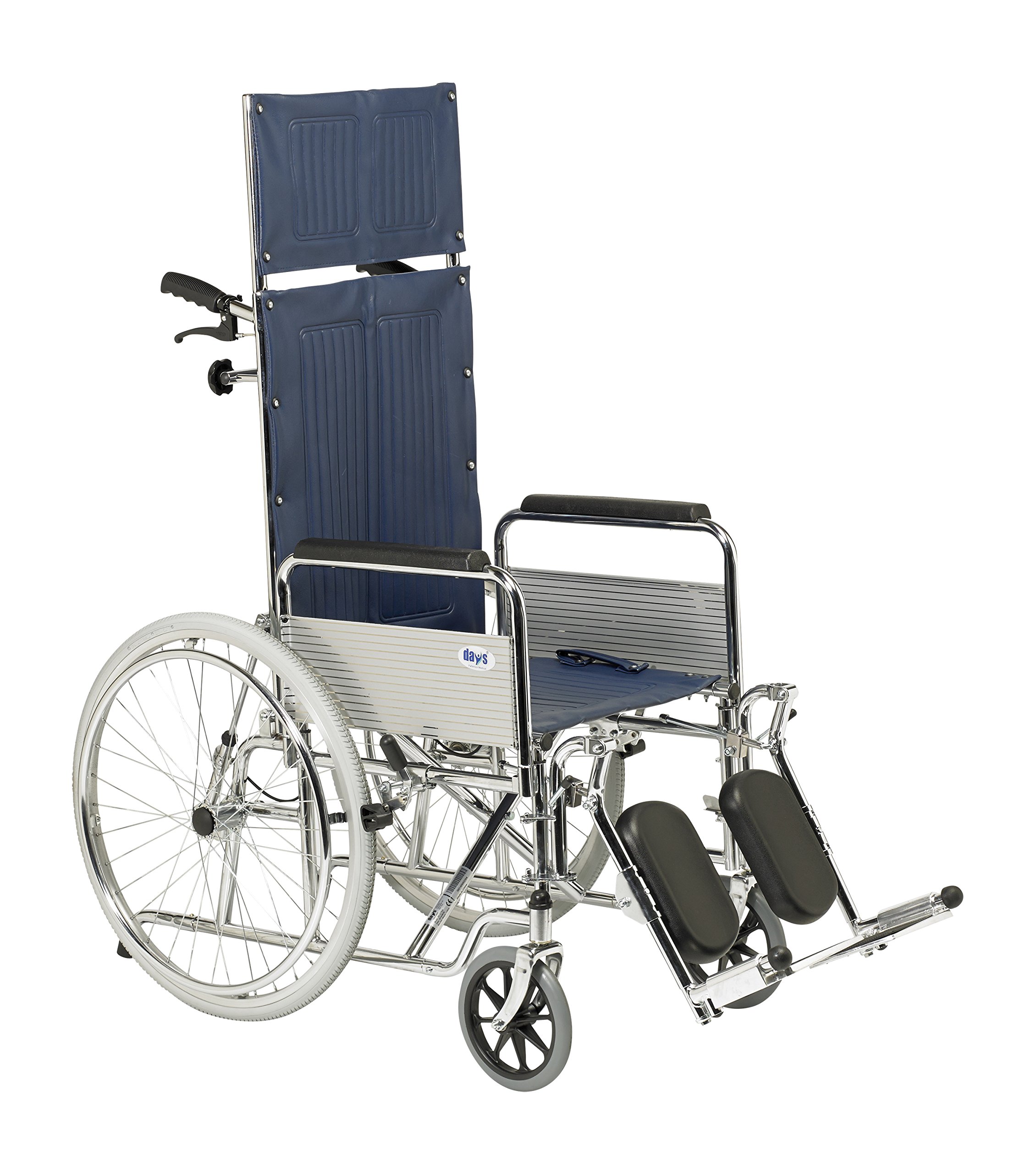Días Totalmente reclinable silla de ruedas