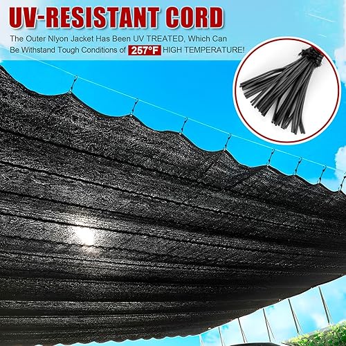 Miniatura 5 de Mini cuerdas elásticas de 4 pulgadas con ganchos, 20 ganchos elásticos negros con resistencia a los rayos UV, cordones elásticos de 0.197 pulgadas