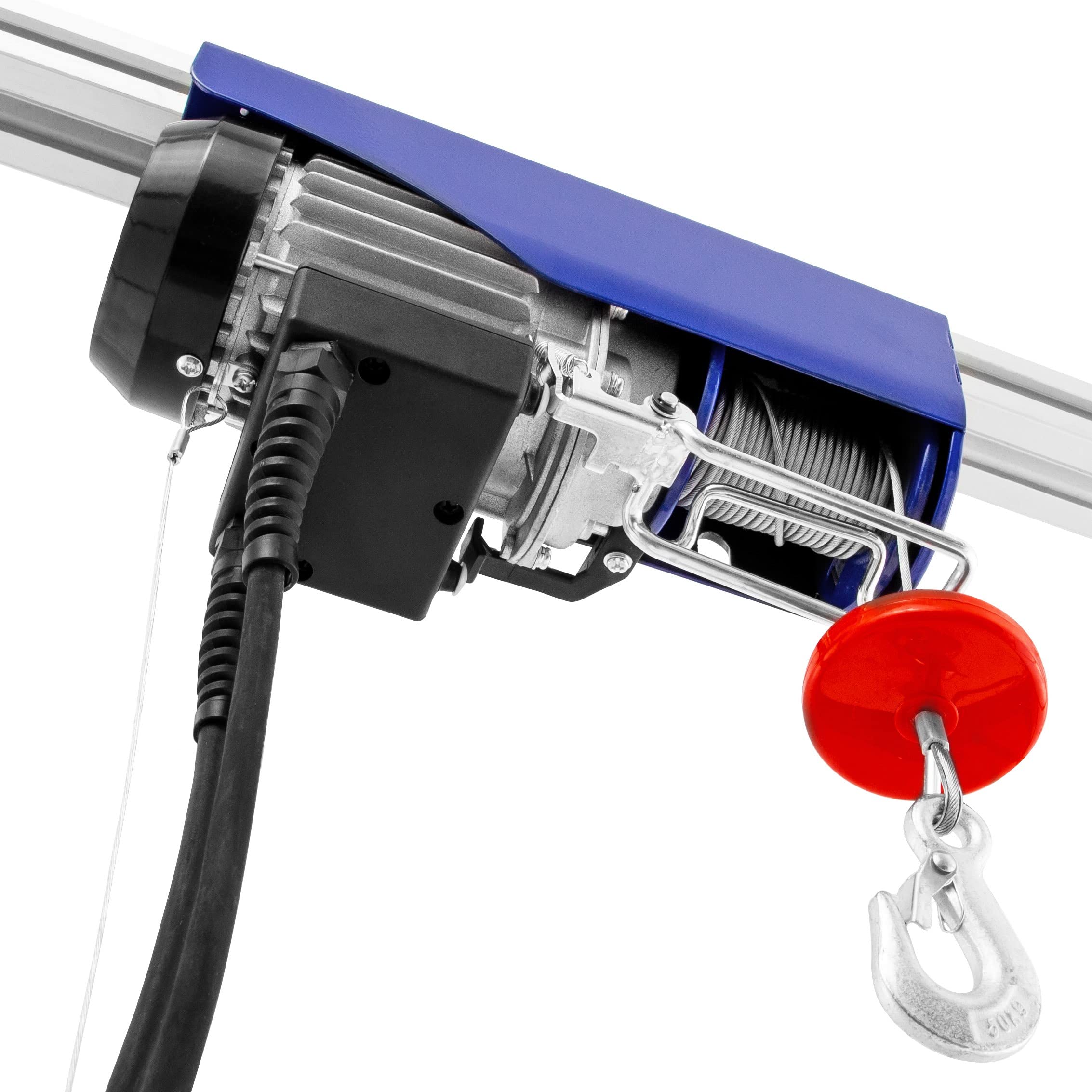 Pallit Argano elettrico HOIST | 50 kg/8 m | 100 kg/4 m | incl. telecomando con cavo lungo 1,6 m | barra di sicurezza