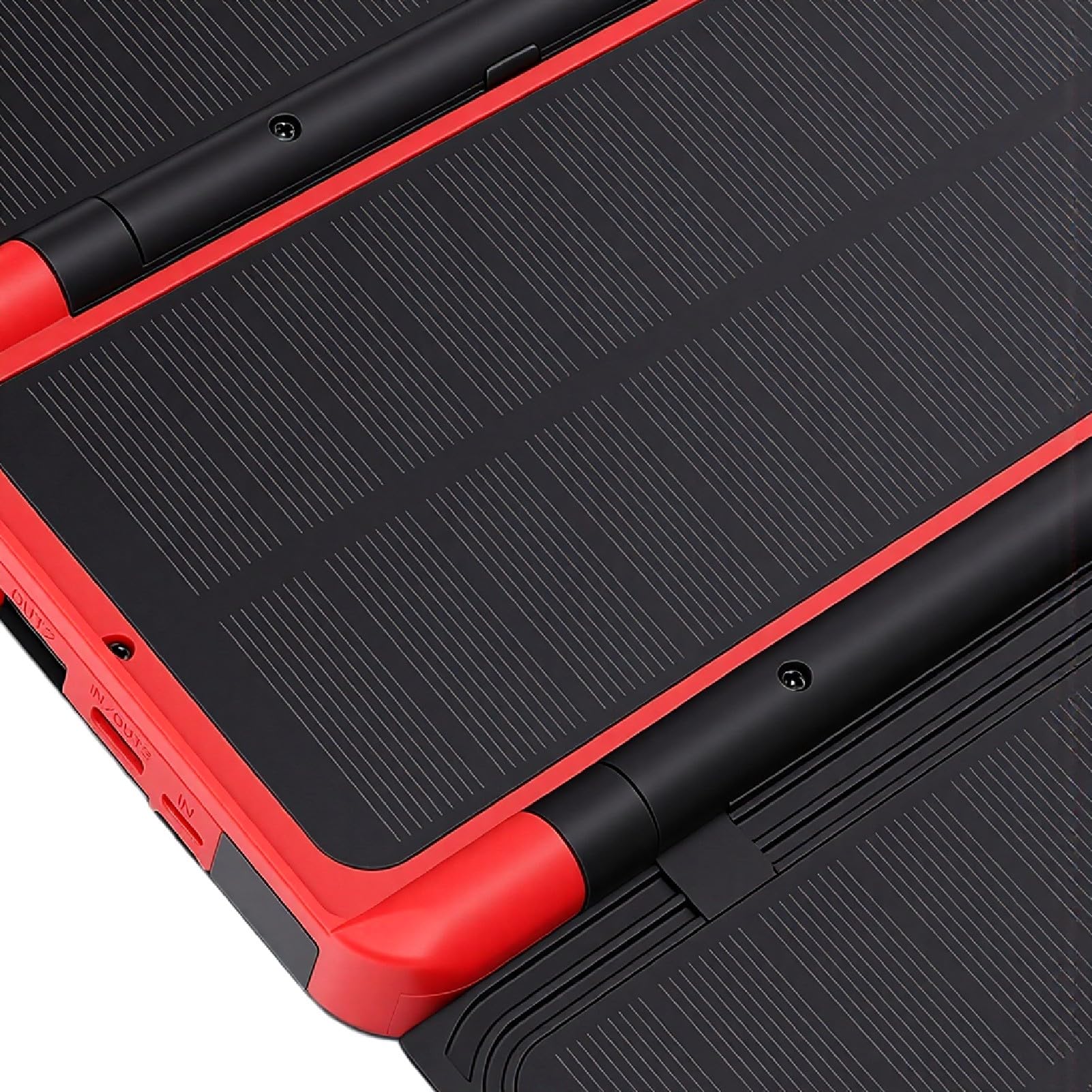 XUMIUZIY Power Bank Solare da 10000 MAh con Pannelli Pieghevoli |Caricatore UPS USB C per Emergenza in Campeggio