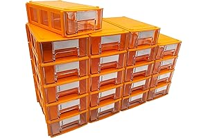 Plastic Stackable Parts Drawer Organizer Set