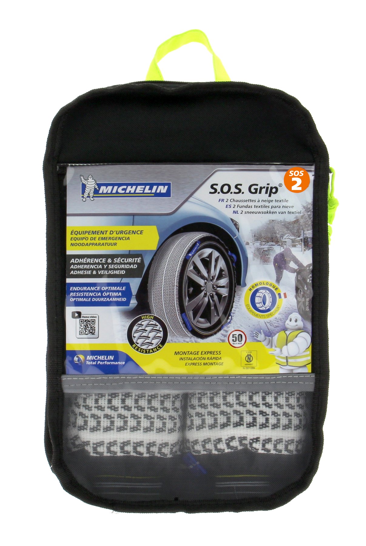 Michelin 008402 Sos Grip Chaussettes à Neige Textile