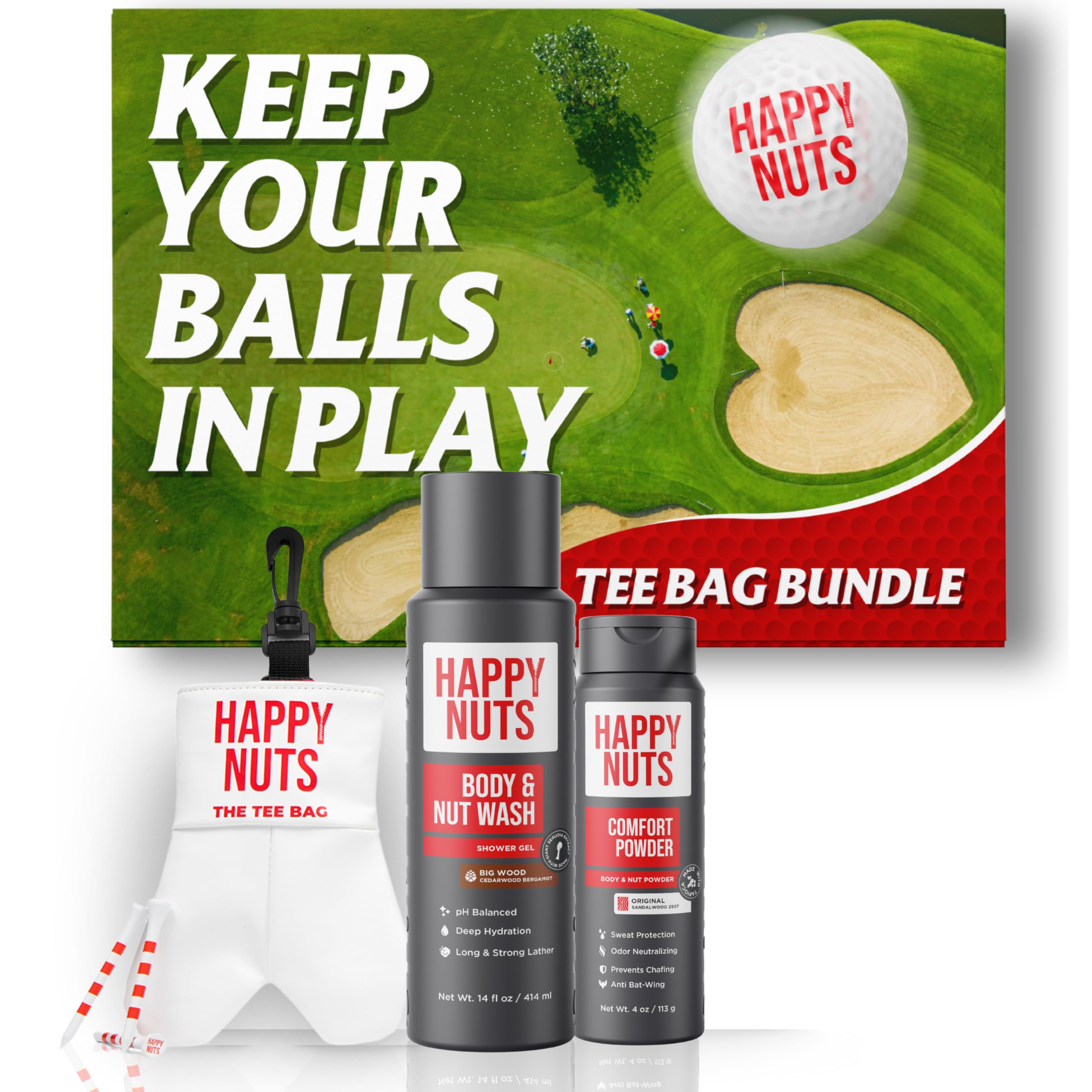 Happy Nuts Tee Bag Bundle