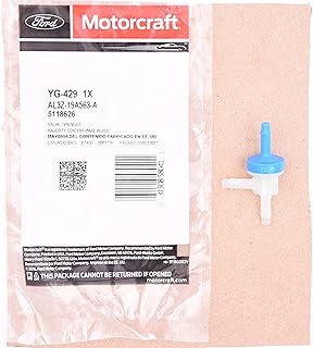 reilfastprts Vacuum Control Valve AL3Z-19A563-A Compatible with F150 Expedition and Navigator IWE 4WD Locking Hubs Line Check for Automatic 4X4 Actuator (AL3Z-19A563-A and YG-429)