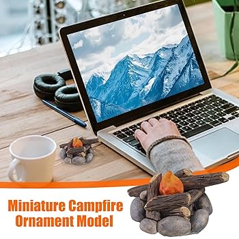 Amazon.co.jp: ミニチュアキャンプファイヤー - マイクロ風景