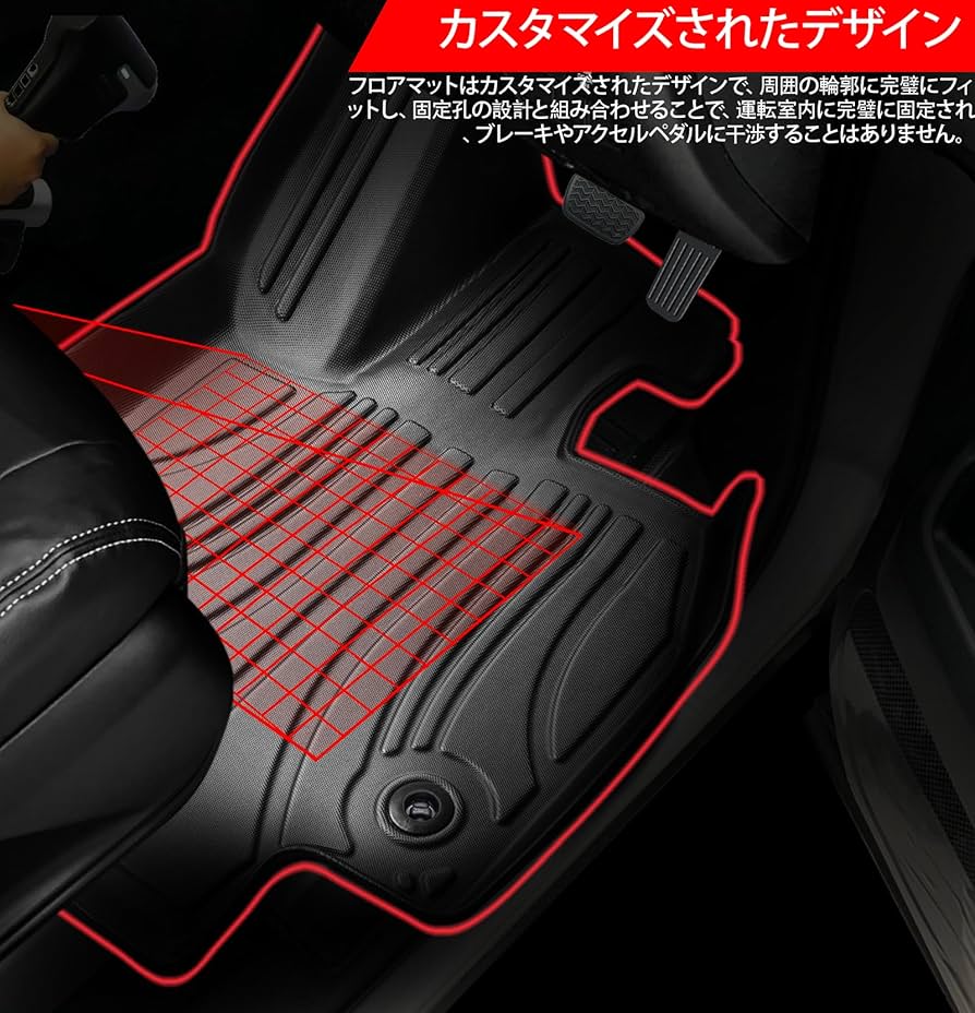 Amazon | KARLUX トヨタ ハイエース200系標準ナロー車用 3D フロア