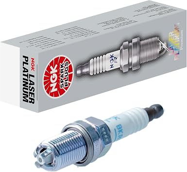 NGK 3199 BKR6EQUP Laser Platinum Spark Plug, Pack of 1