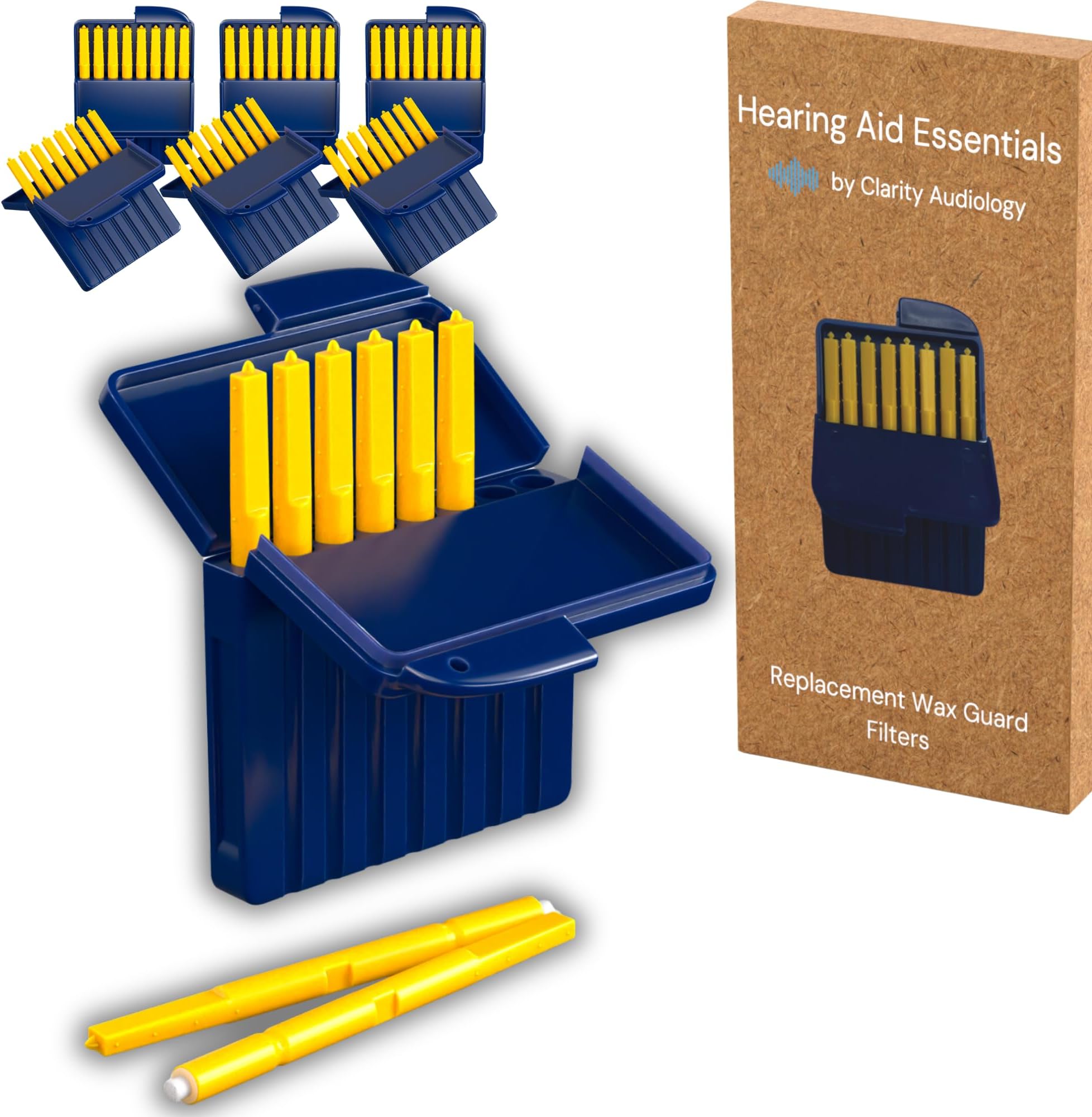 Starkey Hearing Aid Wax Guards - 48 Pack - Hear Clear Wax Guards – Hear Clear Hearing Aid Filters – Starkey Hearing Aid Filters - Starkey Hearing Aid Accessories