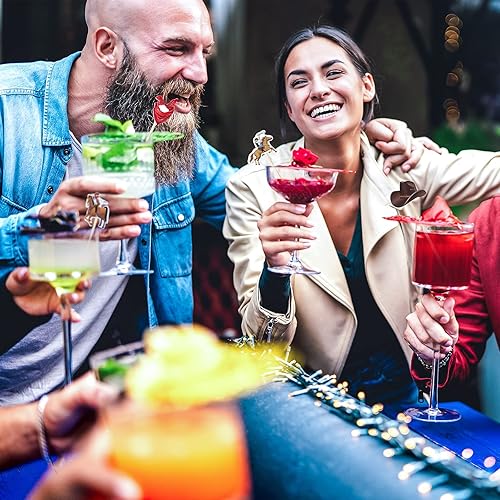 Miniatura 5 de Palillos de cóctel de vaquero para aperitivos, brochetas de cóctel de bambú del salvaje oeste, palillos de comida para bebidas, palitos de postre,