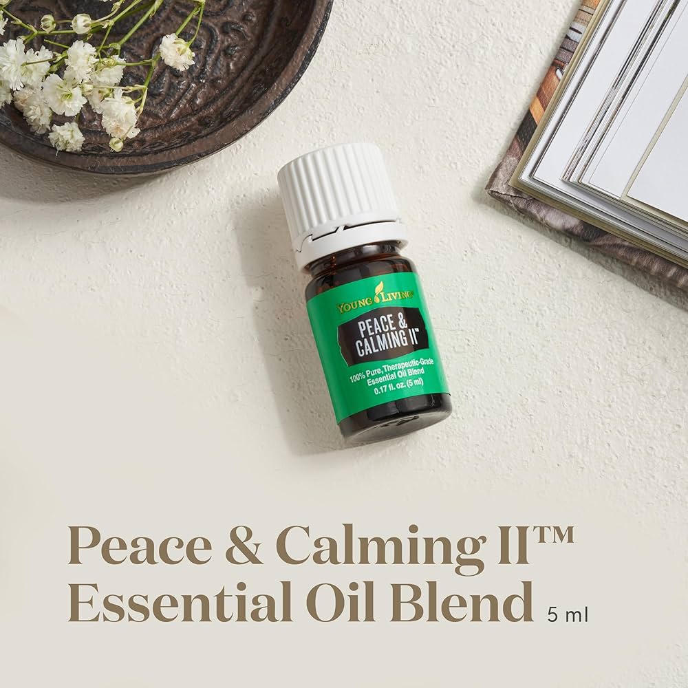 Young Living ピースアンドカーミング エッセンシャルオイル 5mL Amazon.com: Peace & Calming II 5 ml Essential Oil by Young