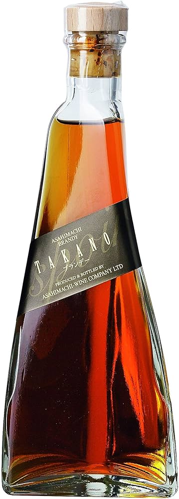 朝日町ワイン　高野ブランデー 朝日町ブランデー エスポワール 高野 180ml 米沢・白布温泉