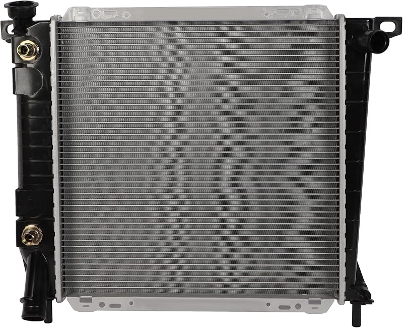 Radiador de alumínio SCITOO para Ford Explorer e aplicações Mazda – 2 fileiras