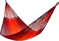 Vista 23 de Yellow Leaf Hammocks - Hamaca tejida a mano de tamaño doble, con capacidad para 1 a 2 personas, 400 libras máximo, resistente a la intemperie