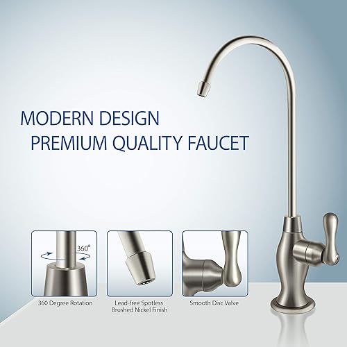 Miniatura 3 de APEC Water SystemsUltimate RO-HI TOP TIER TIER CERTIFICADO SUPRETE CERTIFICADO SISTEMA DE FILTRO DE AGUA BEBIDA DE LA OSMOSIS OSMOSIS INVERCIAL DE