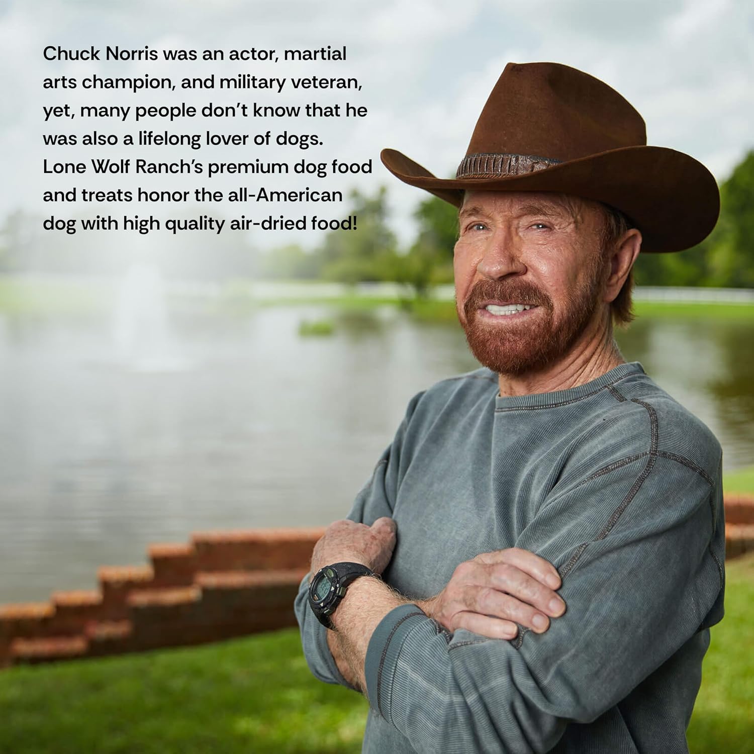 Chuck Norris Lone Wolf Ranch Power GI Probiotic Gut Health Support Supplement Soft Chew for Dogs (30 Count)