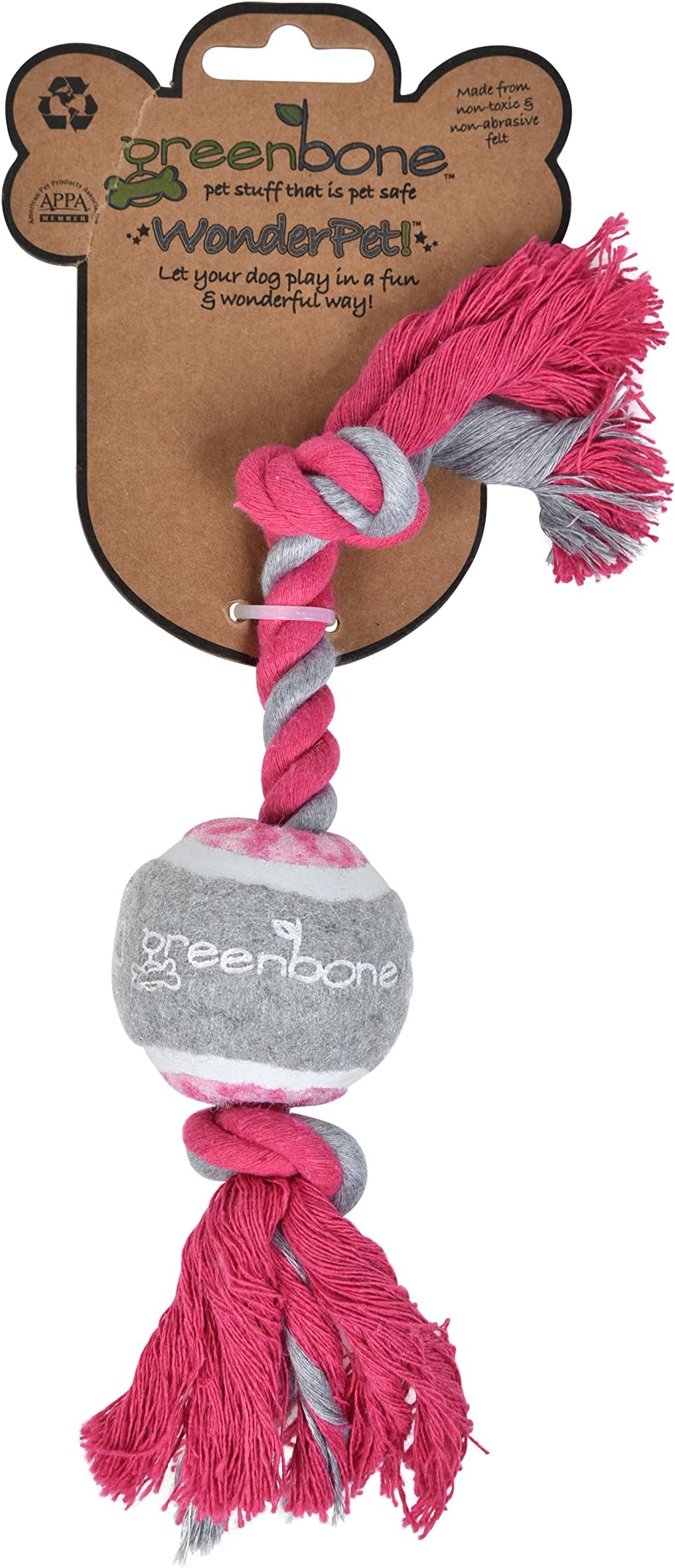 Wonderpet! Pull n Play Tennis Ball Toys - Small Size Dogs