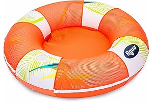 BESTWAY 2-Person Floating Mat with Mesh Seat for Swimming Pool and/or Lakeside Fun