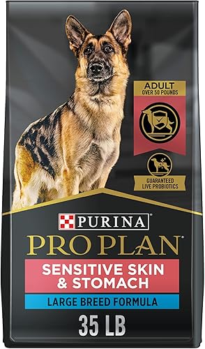 Purina Pro Plan Piel sensible de raza grande y estómago con probióticos alimento seco para perros con salmón