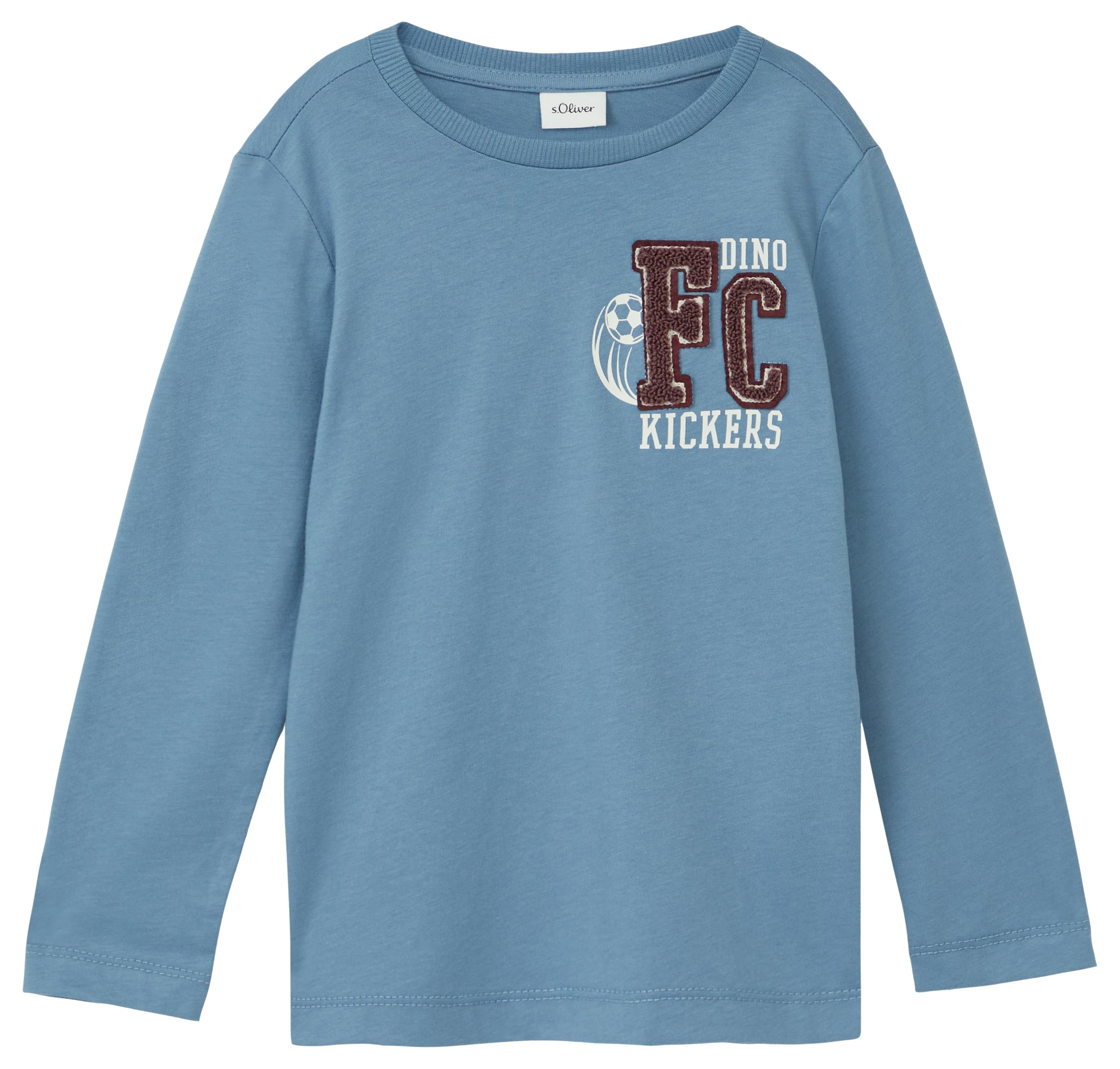 s.Oliver Junior Jungen 2171765 T-Shirt Langarm (1er Pack)