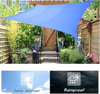 ZXLL Osłony przeciwsłoneczne na patio - żagiel