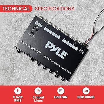 Amazon.co.jp: Pyle パラメトリックイコライザー サブウーファー