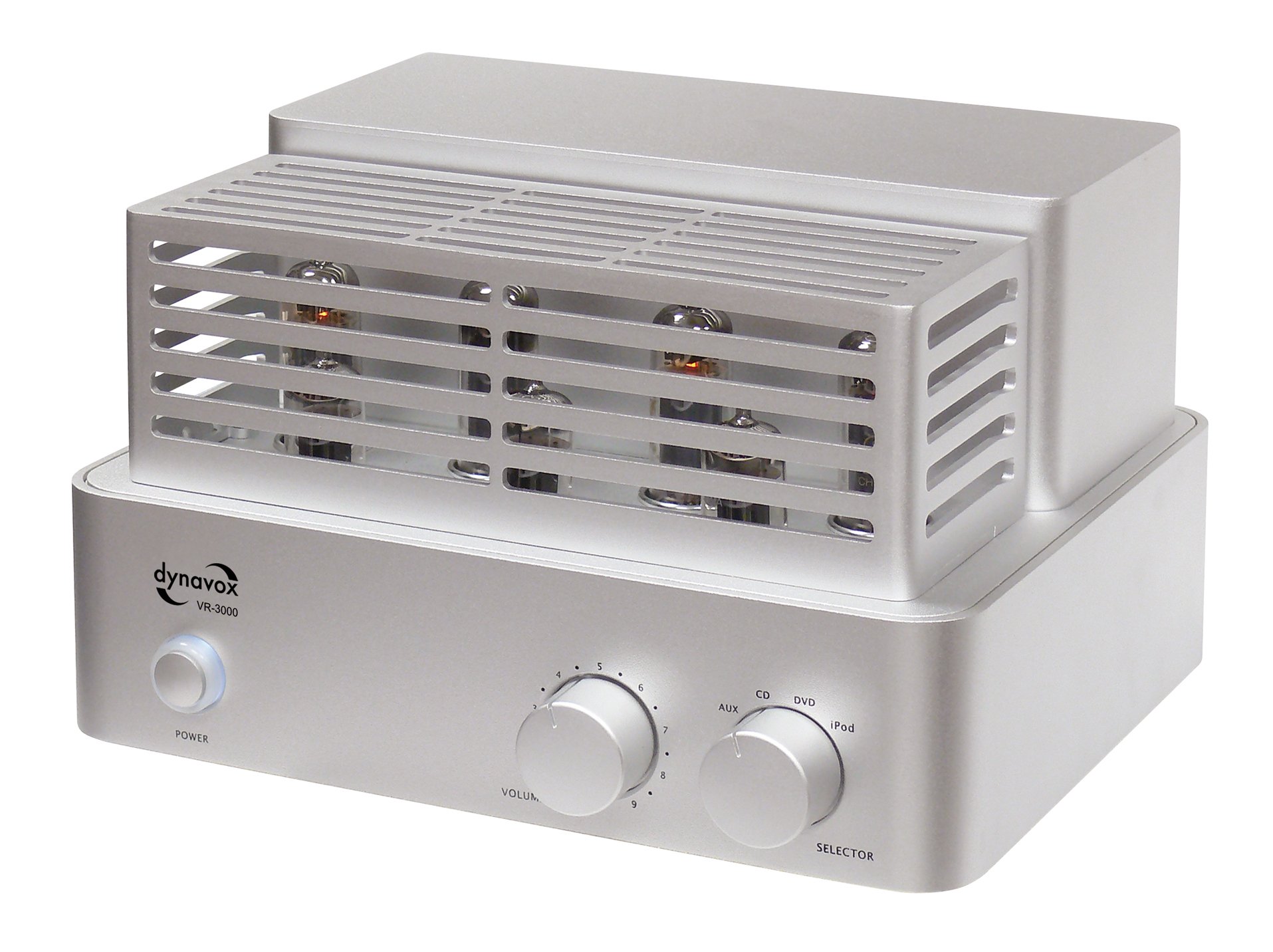 Dynavox VR-3000 - Amplificatore valvolare con docking station per Apple iPod