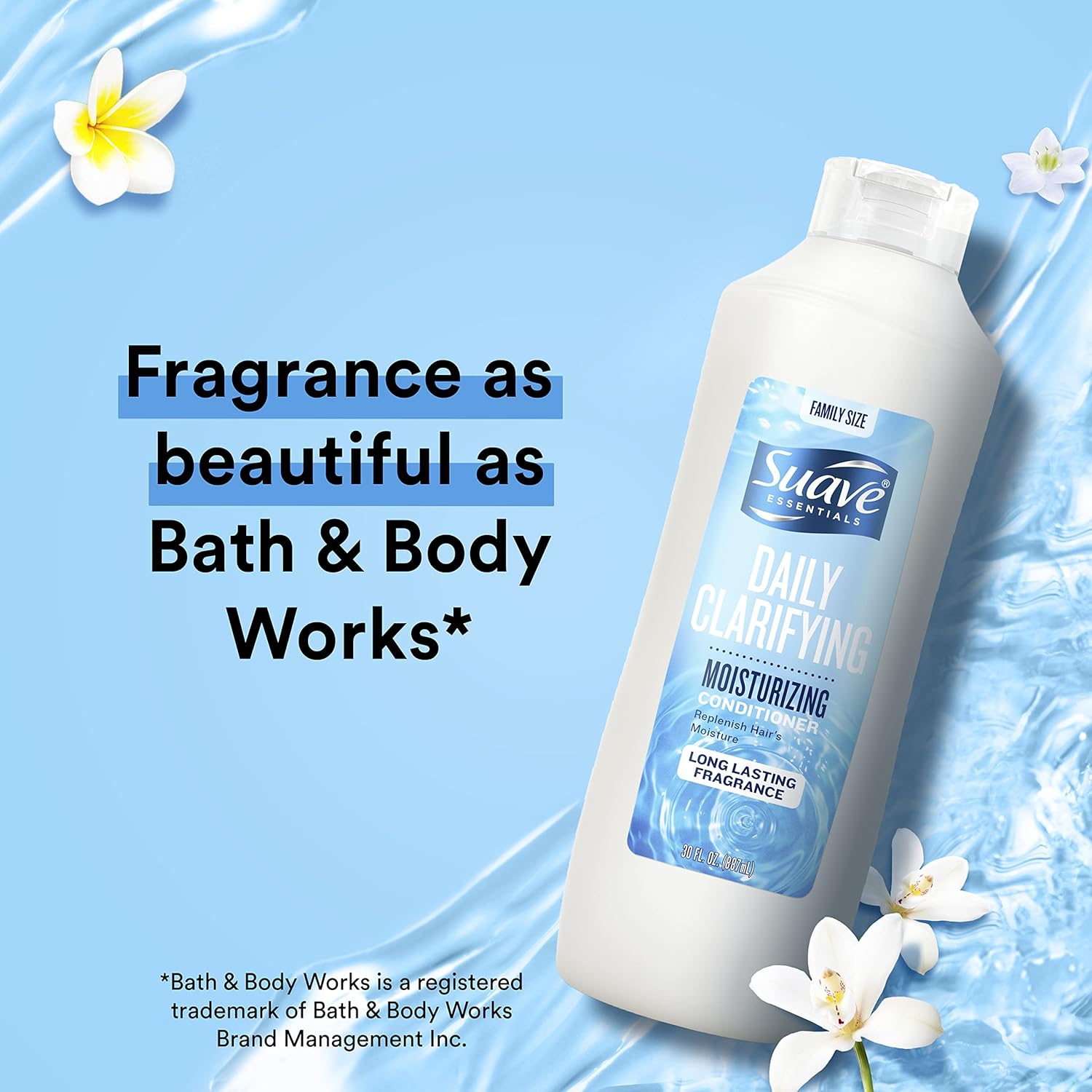 Suave Essentials Anti Residue Conditioner Cleansing Conditioner Daily Clarifying Conditioner That Removes Excess Oil Build-Up & Residue 30 oz, Pack of 6 : Beauty & Personal Care