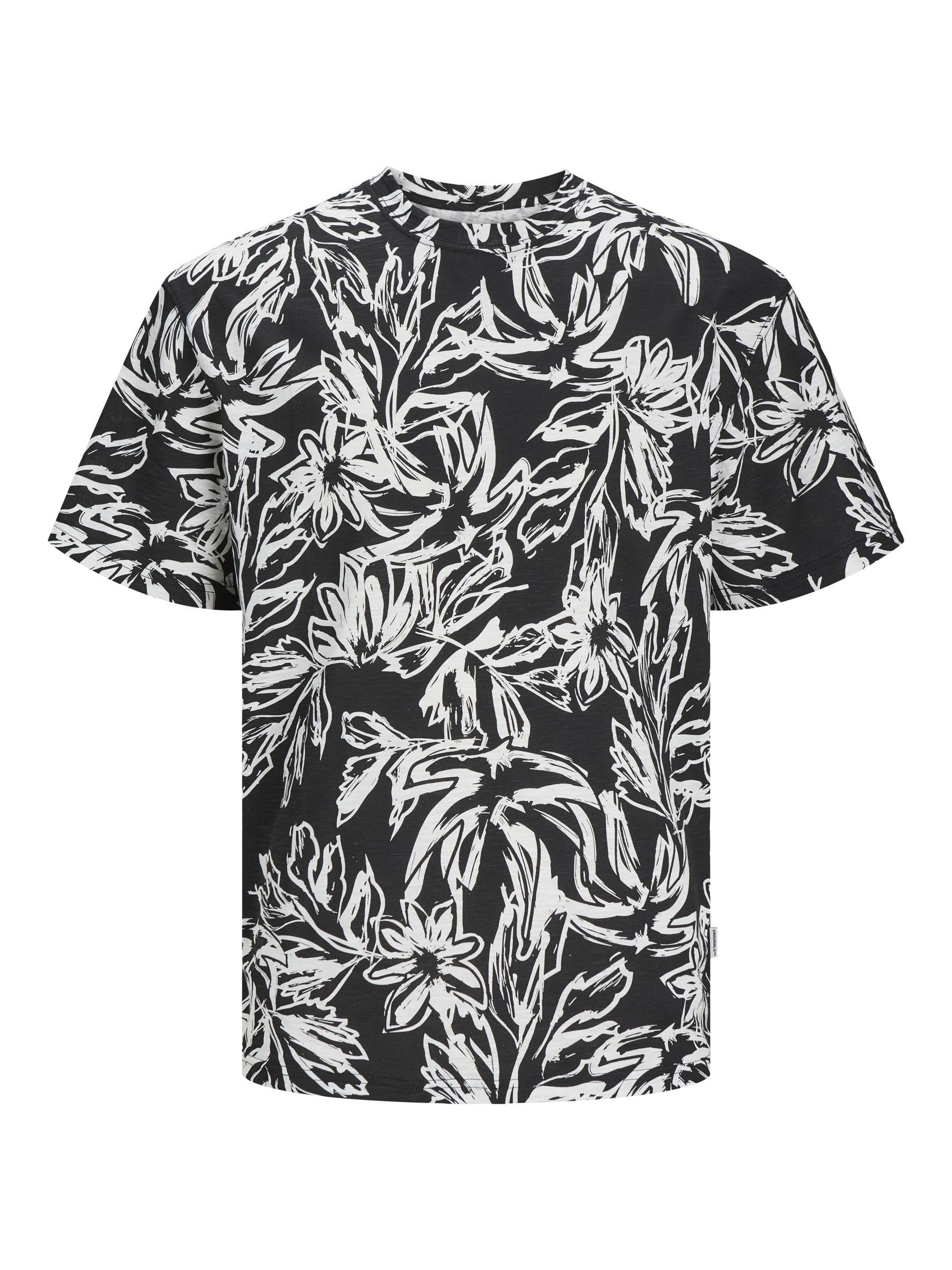 Jack & Jones T-Shirt All Over Print Crew Neck T-Shirt