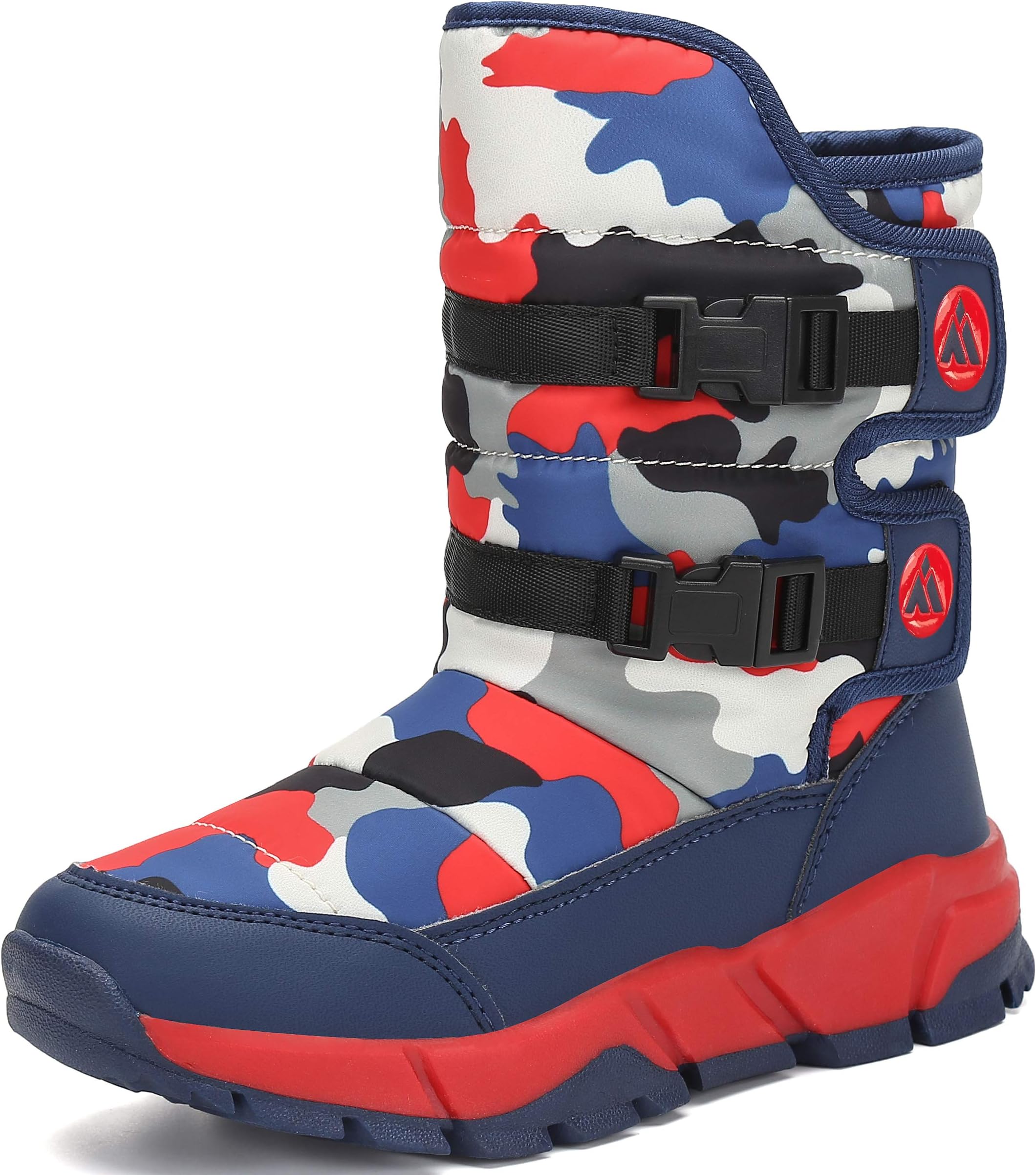 katliu Warm Lined Snow Boots for Kids