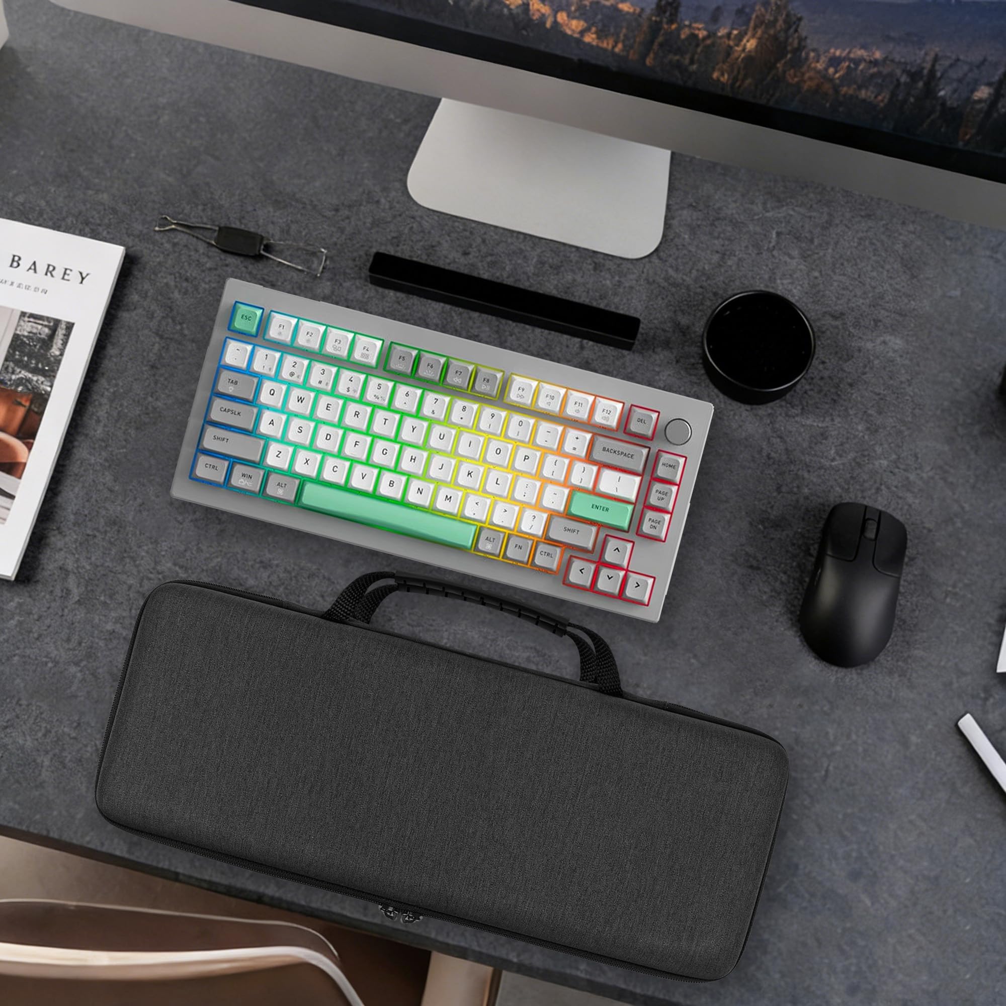 Amazon.com: GEEKRIA 75% Keyboard and Mouse Combo Carrying Case