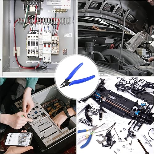 Miniatura 5 de Bivethoi 3 piezas de micro cortadores de alambre, cortadores diagonales pequeños para impresora 3D, alicates de filamento, mini pinzas diminutas