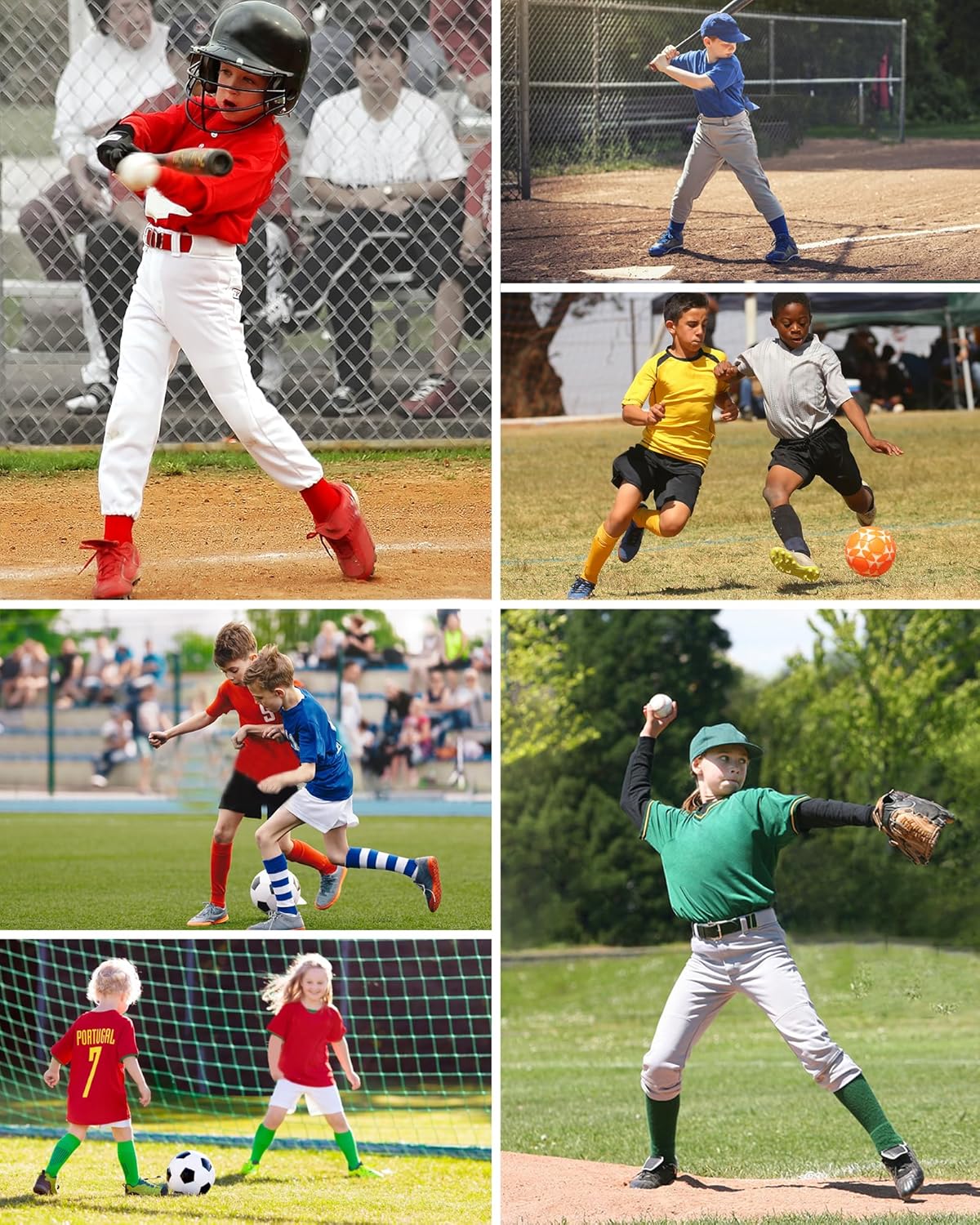 QBK 2T/3T/4T/5T To Youth Toddler Soccer Socks For Kids Boys And Girls - Image 5