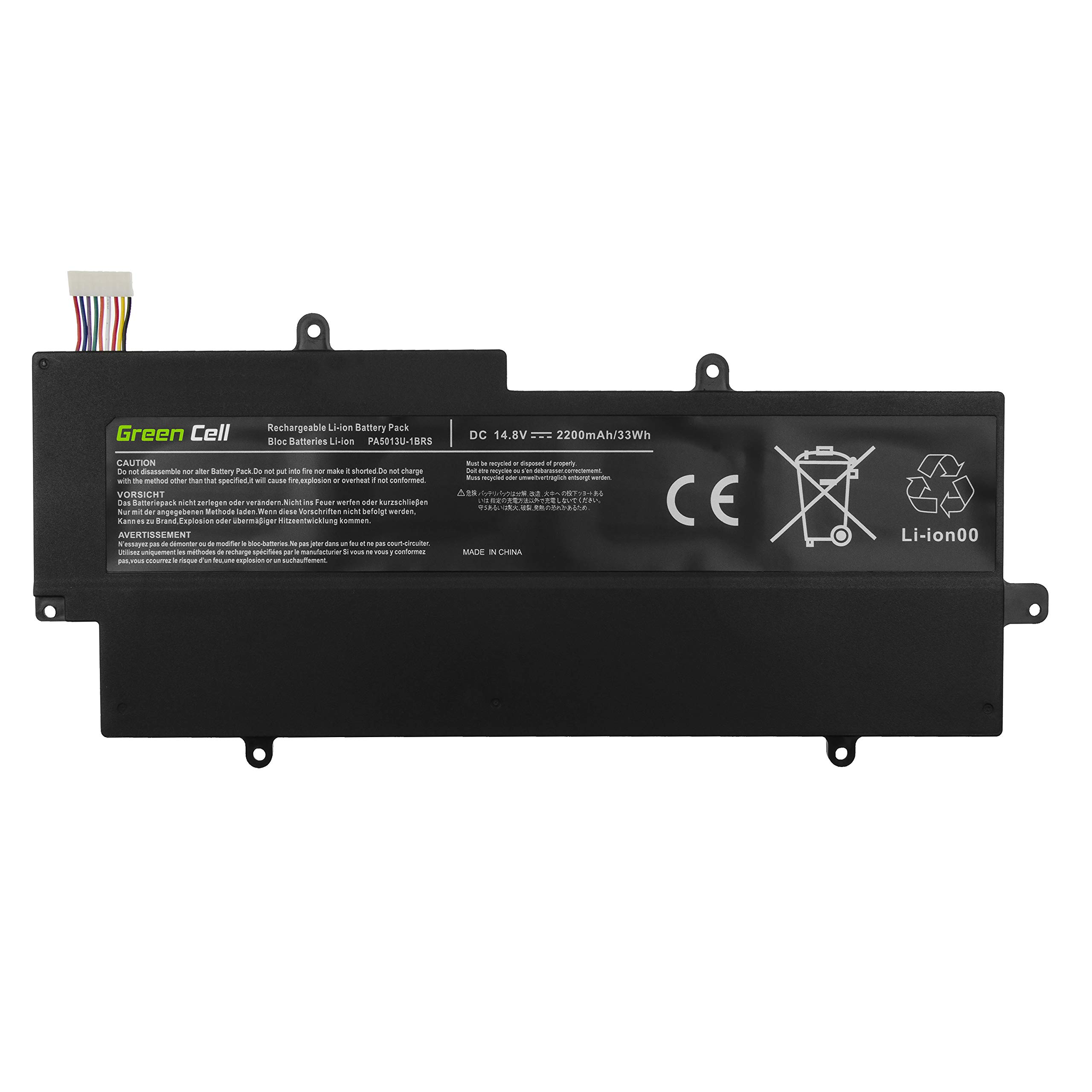 Green Cell Batería Toshiba PA5013U-1BRS para Toshiba Portege Z830 Z835 Z930 Z935 Z830-10F Z830-10H Z830-10Q Z830-10R Z830-10U Z830-11G Z830-11M Z830-120 Z930-10Q Z930-11Z Z930-12G Z930-131 Portátil