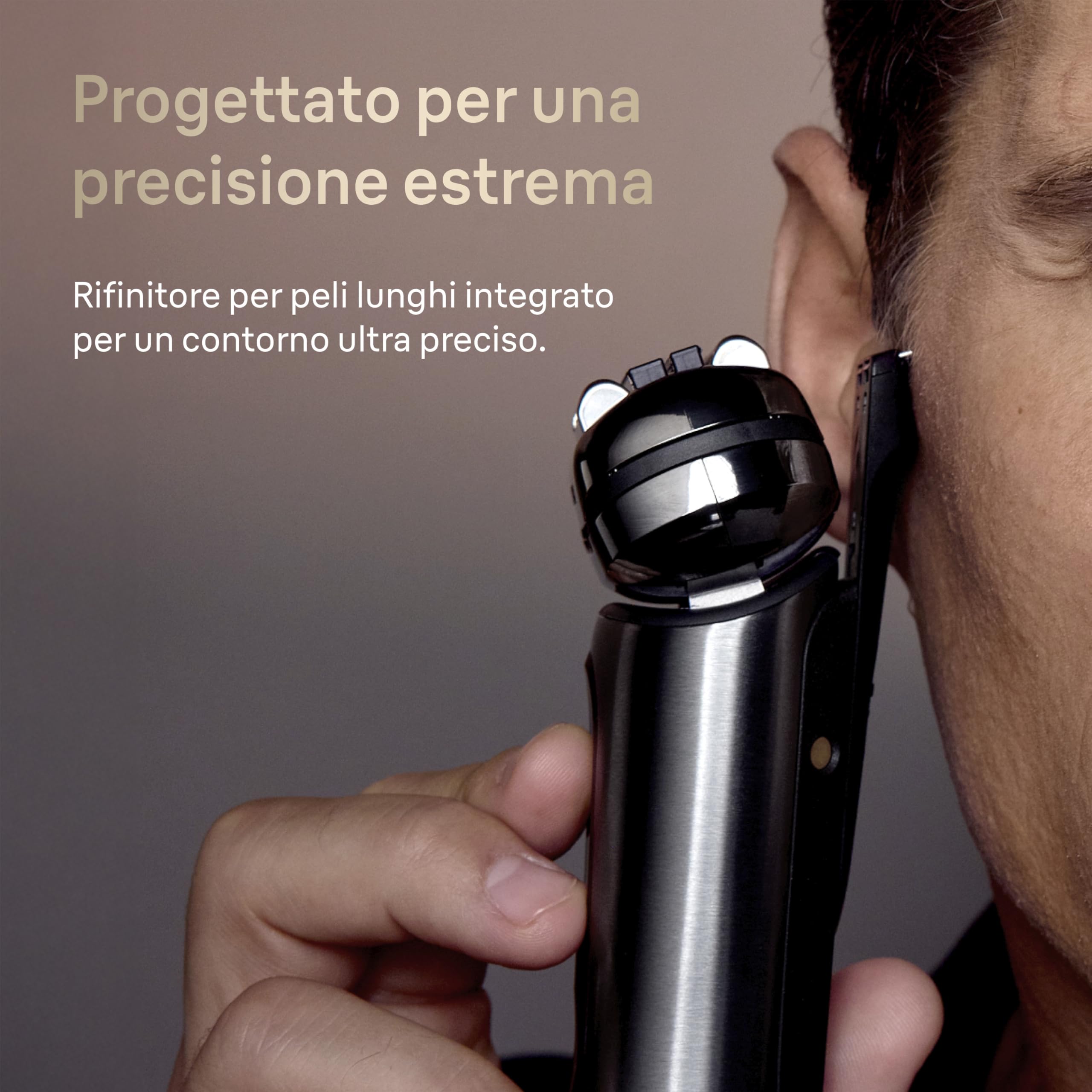 Braun NEVO Rasoio Elettrico Barba, Custodia Da Viaggio, NEVO15115C, Grafite