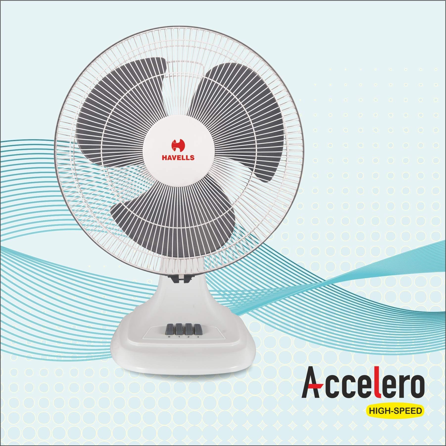Buy Havells Accelero 400mm Pedestal Fan (White Red) Online at Low Prices in India Amazon.in