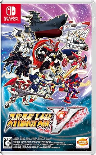 BANDAI NAMCO SUPER ROBOT WARS V FOR NINTENDO SWITCH REGION FREE JAPANESE VERSION