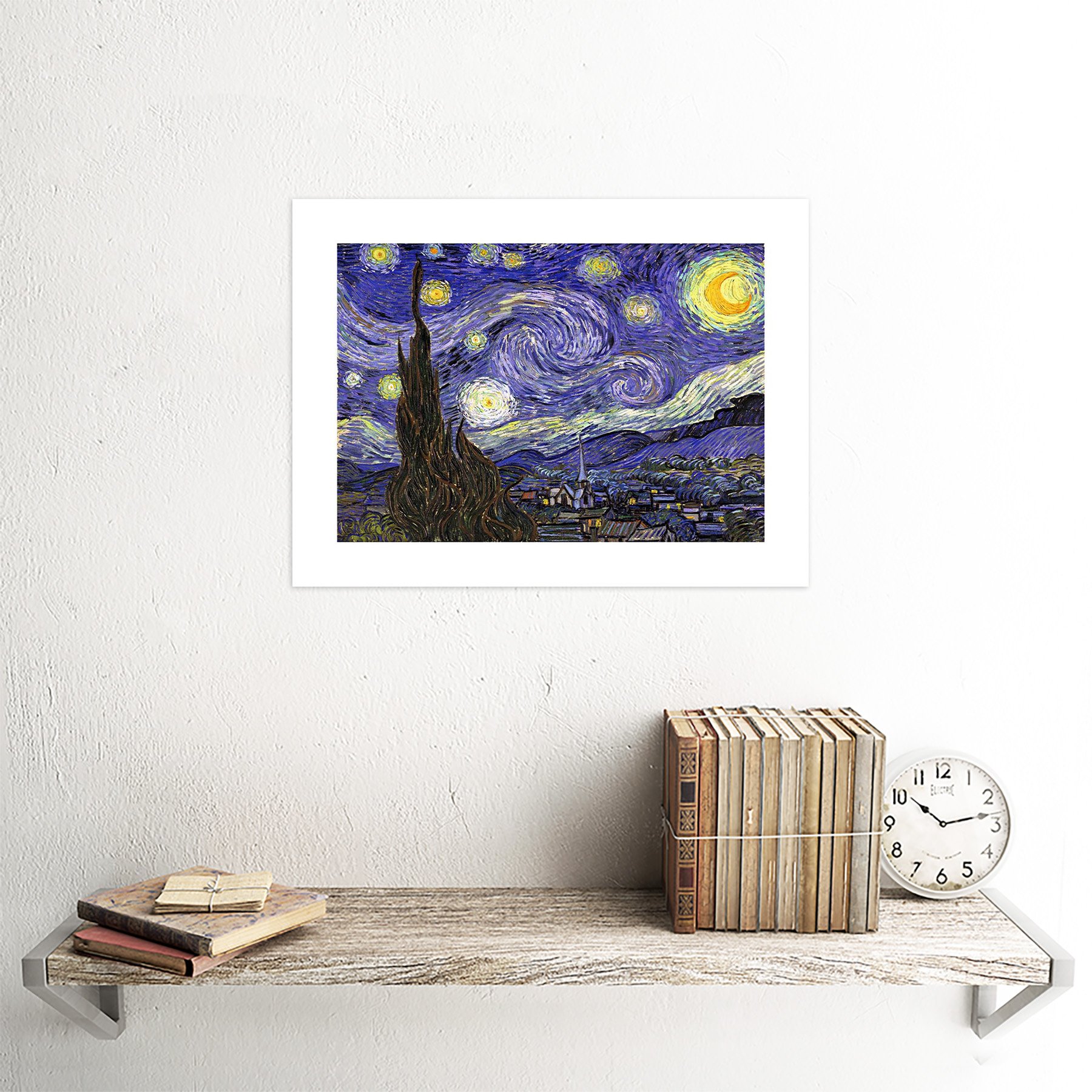 Wee Blue Coo Van Gogh Starry Night Old Master Painting Picture