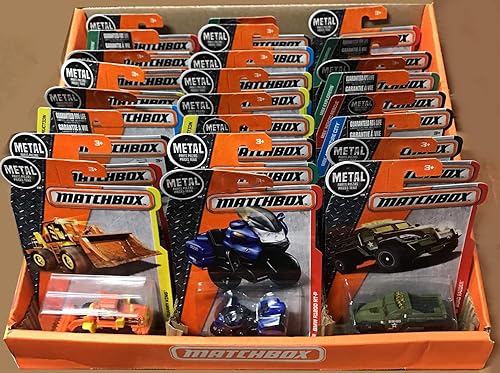 Miniatura 3 de Matchbox Combina una colección de 24 modelos coleccionables MBX a escala 164 surtidos en una vitrina