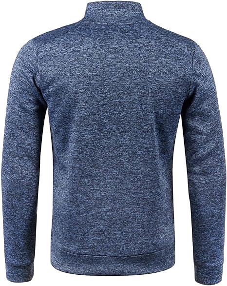 Veste Décontractée Pour Homme Sans Capuche : Veste Matelassée De Couleur Unique Avec Col Montant Et Poche, Veste D'hiver Légère Et Confortable, Veste Softshell Confortable, Manteau D'hiver à Fermeture