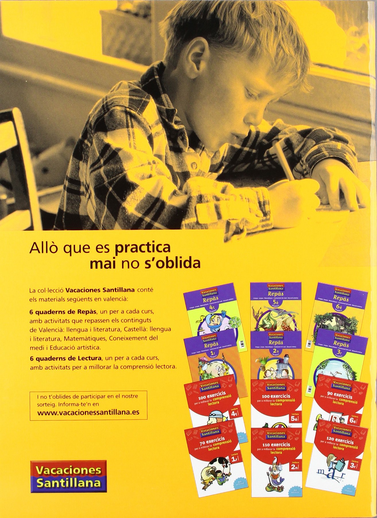 Vacaciónes Santillana Repas 6 PriMaría Valenciano Voramar - 9788498073843