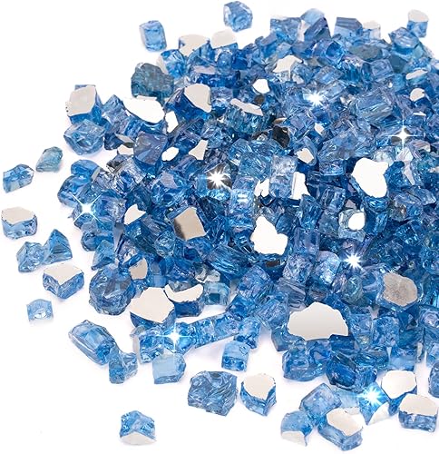 Stanbroil - Cristal para fuego de chimenea, lugar para fogatas.