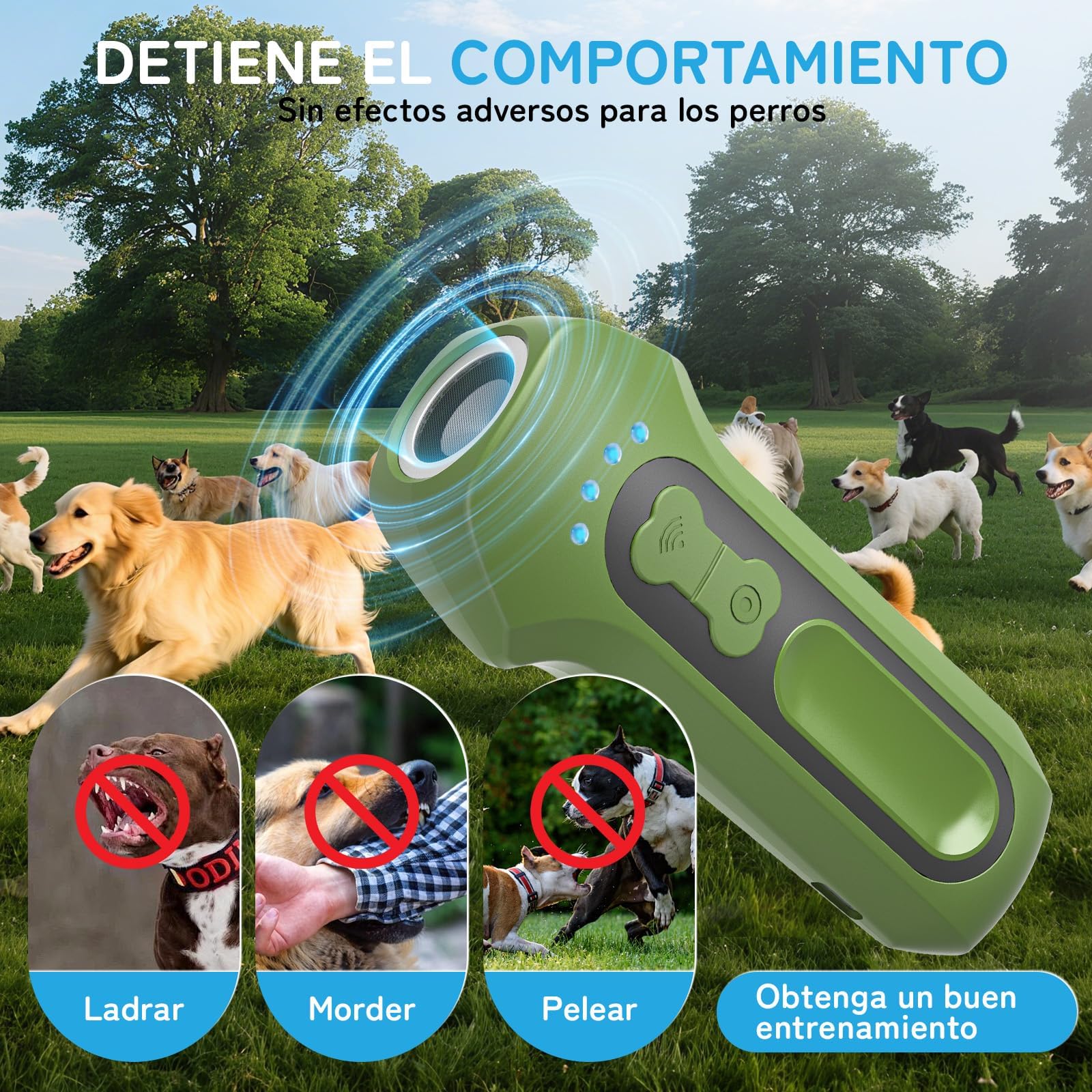 Ahuyentador de Perros, Antiladridos para Perros Ultrasónicos