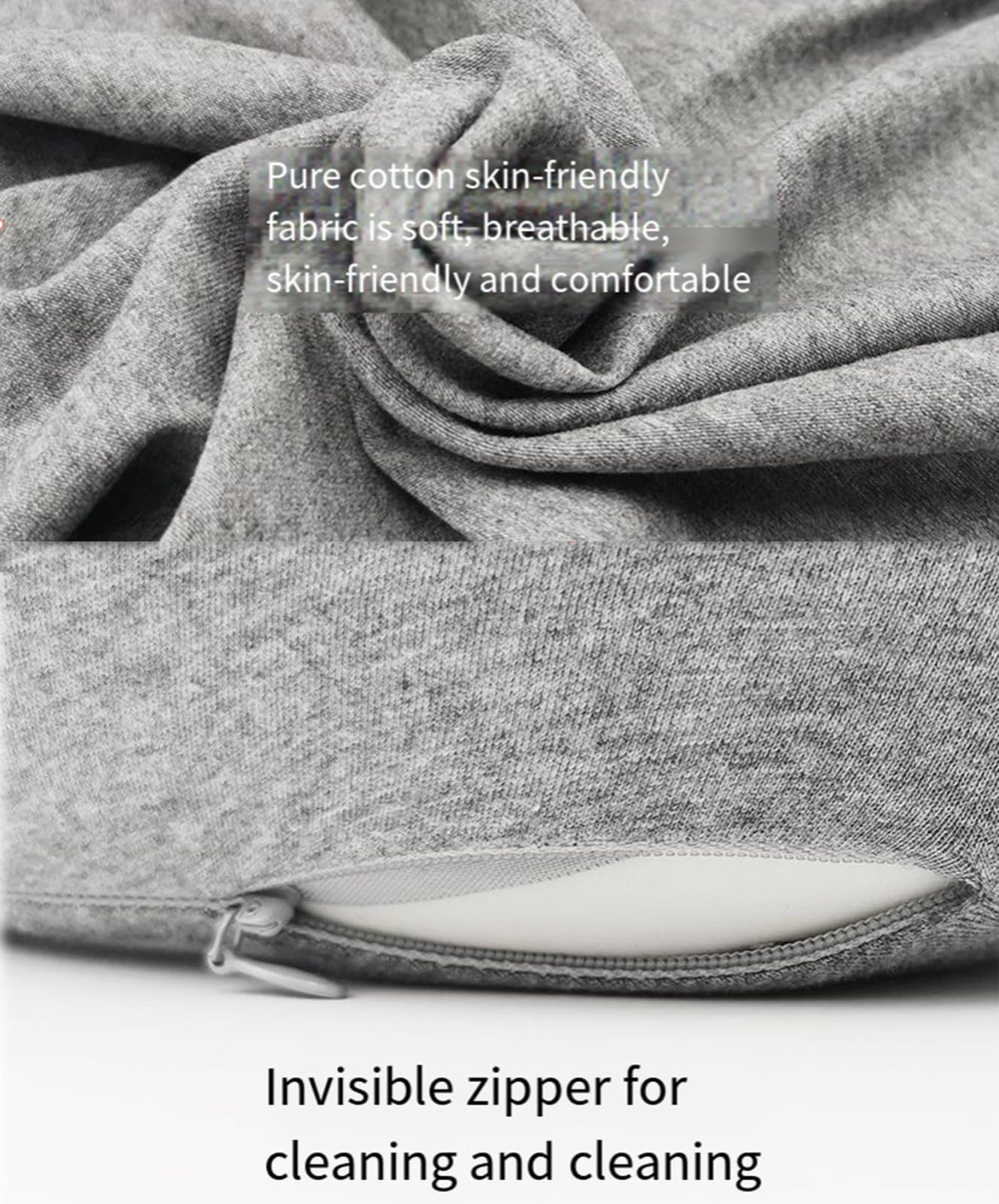 Reisekissen, Comfy Nackenkissen Flugzeug, Nackenhörnchen Erwachsene Nackenkissen Auto Reisekissen Memory Foam Reisekopfkissen Flugzeug Kissen Rest Neck Support Pillow
