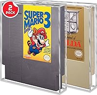 Vista 12 de Acrylic Video Game Box Storage Case for Nintendo NES Video Game Box - 4MM Thick, Anti-Dust, Anti-UV, and Acid-free Clear NES Holder, Video Game