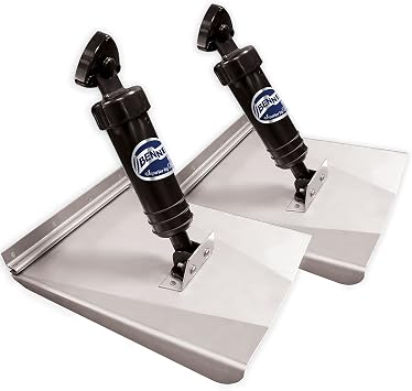 Bennett Marine M120 Sport Tab System, Silver